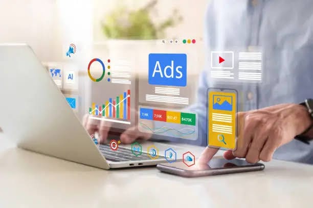 Google search results showing how websites compete for higher rankings.