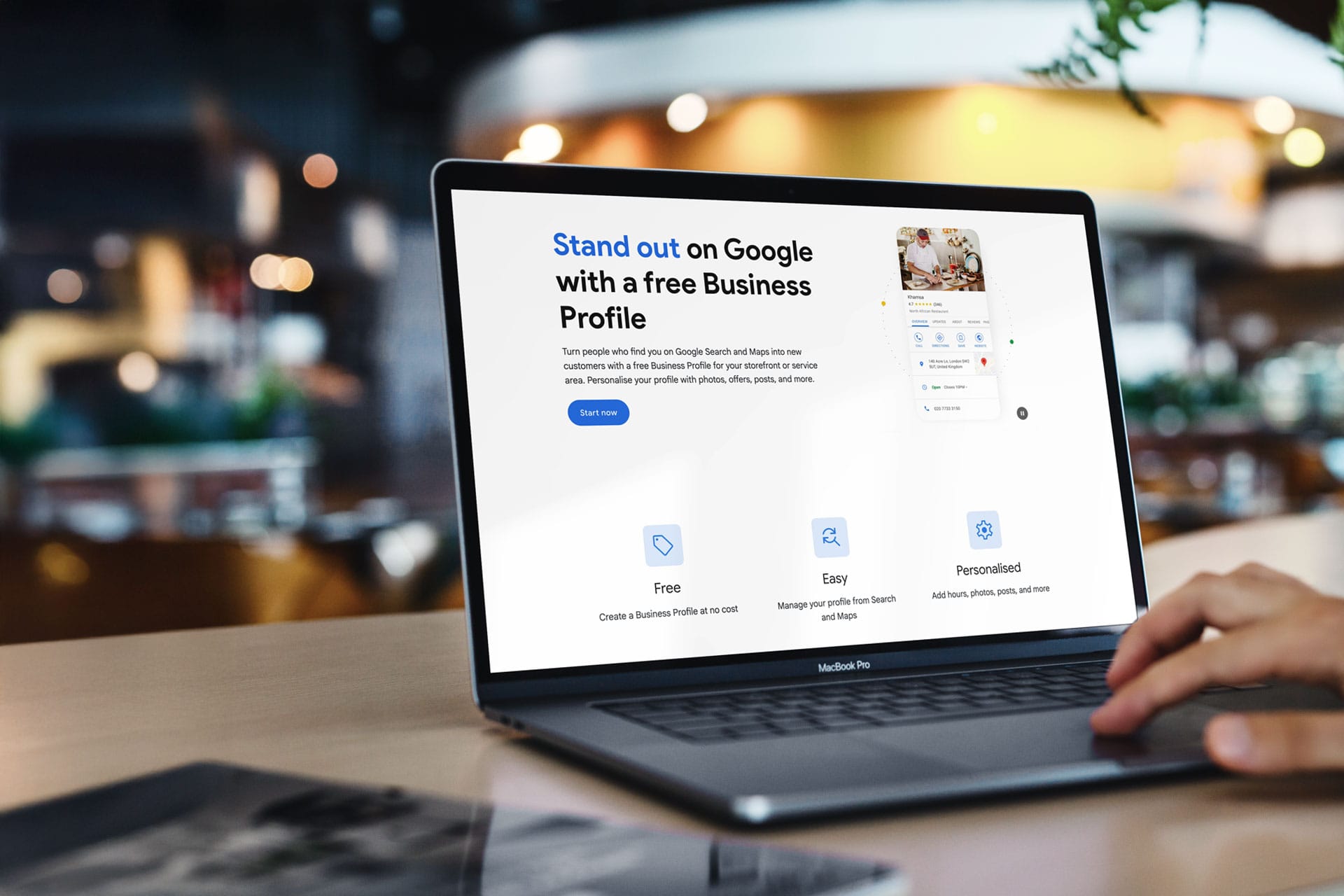 Google Business Profile optimisation for local businesses in Johannesburg