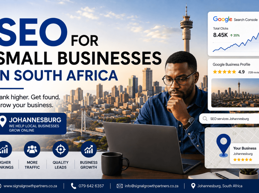 SEO for small businesses in South Africa helping local companies improve Google rankings and generate more leads.