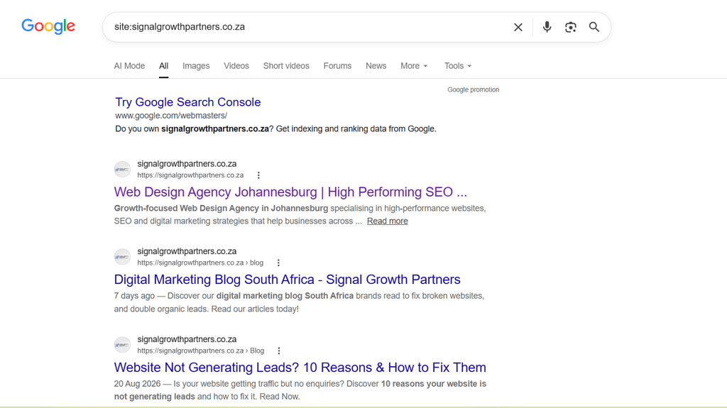 Illustration showing the difference between Google indexing and website ranking