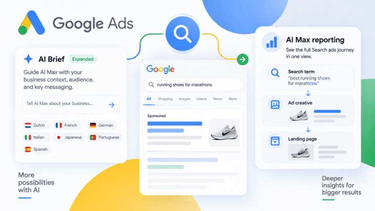 Five-step process for testing AI Max in Google Ads using conversion tracking and campaign performance data